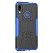 Xiaomi Redmi Note 7 Case, Xiaomi Redmi Note 7 Pro Case, Shockproof Heavy Duty Combo Hybrid Rugged Dual Layer Armor with Kickstand Grip Case Cover for Xiaomi Redmi Note 7 (Blue)