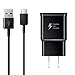 Fast Wall Charger 4 Ft Type-C to USB Cable set for Samsung Note 9, Galaxy S8, Galaxy S9, Note 8, Galaxy S9 Plus, Quick charger set by Truwire (Fast Wall Charger + Type-C Cable) Charge up to 50% faster