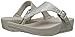 FitFlop Women's the Skinny Sparkle Flip Flop,Pale Gold,6 M US