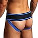 Arjen Kroos Men's Athletic Supporter Performance Jock Strap Sports Underwear,Blue,Medium/31.5-33.8 inch