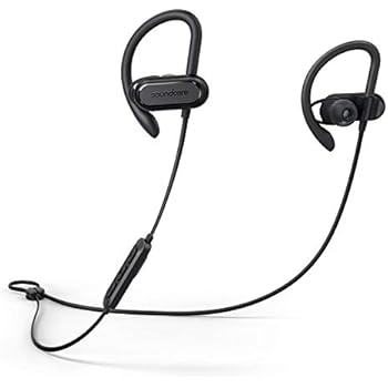 Soundcore Spirit X 2019 Version Wireless Sports Earphones, Bluetooth Headphones with IP68 Waterproof Protection, SweatGuard, Intense Bass, 18H Playtime, Wireless Earbuds for Running, Workout, Sports