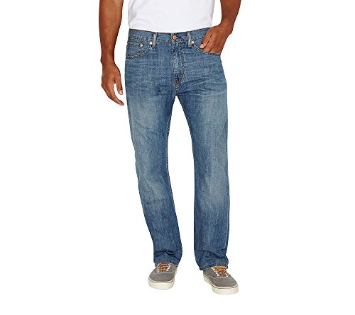 Levi's Men's 505 Regular Fit Jean, Green Leaf, 30x32