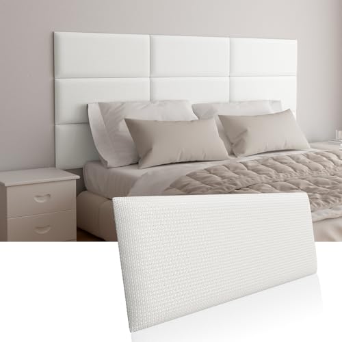 Greymond Upholstered Wall Mounted Headboard, Acoustic Panel… at Amazon