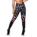 Letter Yoga Pants, Women's Fashion Workout Leggings Fitness Sports Gym Running Yoga Athletic Pants by Neartime