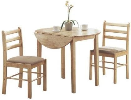Amazon Com Supernon Monarch Elba 3 Piece Dining Table Set