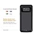 Galaxy S8 Plus Battery Case, Auckly 5500mAh Charger Case External Battery Backup Juice Pack Rechargeable Charger Case Pack Power Bank Cover For Samsung Galaxy S8 Plus ( Black)