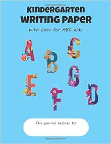 Handwriting Practice Paper With Dotted Lines and Alphabet Tracing