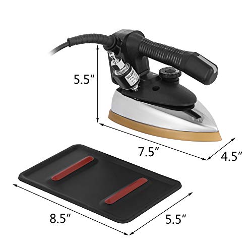 VEVOR Steam Iron 3L Industrial Steam Iron ES300 Gravity Feed Iron