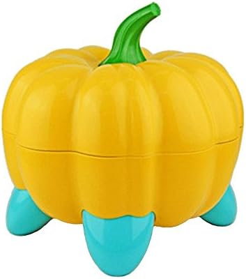 MKOOL Cute Pumpkin Potty Training Seat & Portable Potty,Yellow.