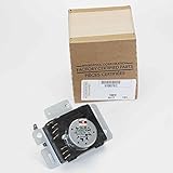 Whirlpool W10857612 Dryer Timer, Small, Black