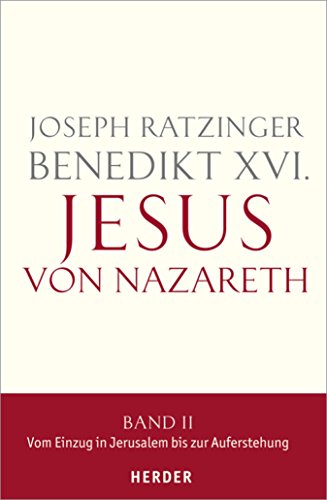 Amazon Com Jesus Von Nazareth Band Ii Vom Einzug In Jerusalem
