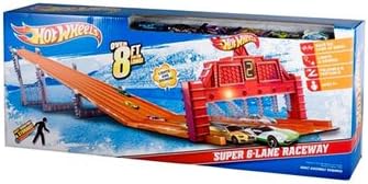 hot wheels 6 lane raceway amazon