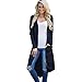 Flank Women Loose Long Sleeve Cardigan Outwear (M)