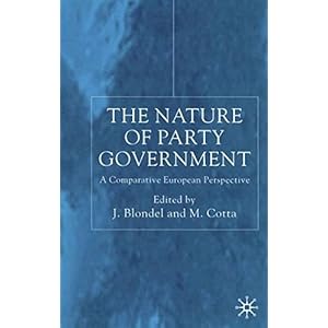The Nature of Party Government: A Comparative European Perspective