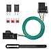 CURT 56012 Vehicle-Side Custom 4-Pin Trailer Wiring Harness for Select Chevrolet, Pontiac, Suzuki Vehicles