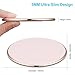 Te-Rich Ultra Slim Standard Qi Wireless Charger for iPhone X iPhone 8/8 Plus, Fast Wireless Charging Pad for Galaxy Note 8/5 S8/S8 Plus S7/S7 Edge S6 Edge Plus-NO AC Adapter
