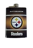 Pittsburgh Steelers Classic Logo Stainless Steel 8oz Flask