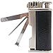 Mr. Brog Leather Tobacco Pipe Lighter and Czech Tool - All in One - Model LGHT08 Silver Black