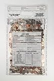 USPACKSMART Coin Bags, Self Sealing Coin Plastic Bags, Security Bags, Holds 50 pounds of Coins. 12.5” x 25” (50 Bags x Package) Ref. 826-00