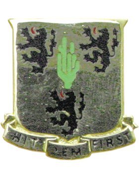 181st Field Artillery TN ARNG Unit Crest (Hit 'Em First)