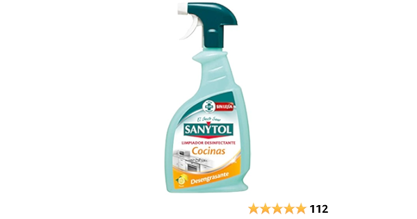 Sanytol - Limpiador Desinfectante Desengrasante Cocinas ...