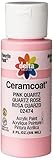 Delta Creative Ceramcoat Acrylic Paint (2 Ounce), 2474 Pink Quartz