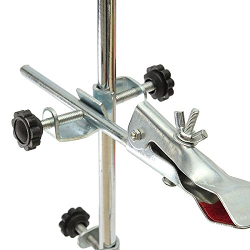 HB Lab Retort Stand,19.6inch Flask Clamp Stands Condenser Support