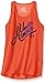 Under Armour Girls' Aloha Wordmark Tank, After Burn (877)/Ultra Blue, Youth Large