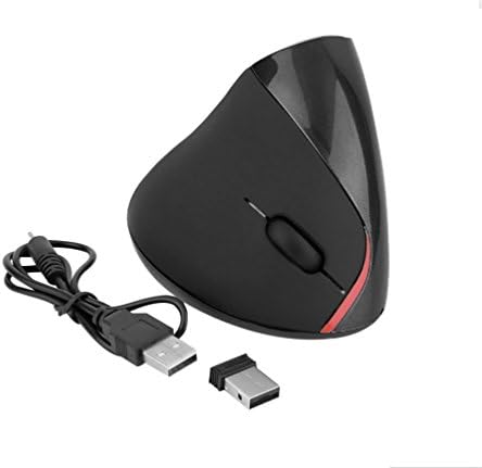 Kangcheng Wired/Wireless Vertical Mouse Ergonomic Design for Office Staff Games Lover (Wireless)