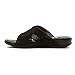 FitFlop Womens Aix Perf Nubuck Slide Sandals, Black, Size - 7