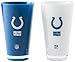 Duck House NFL Indianapolis Colts 20oz Insulated Acrylic Tumbler Set of 2
