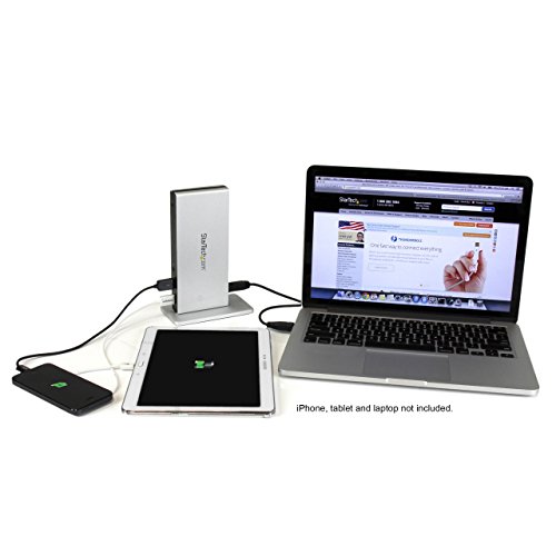 StarTech.com USB Docking Station - Universal USB 3.0 Dock - Dual DVI Monitor with HDMI and VGA Adapters - Ethernet/USB Hub/Audio