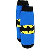 Batman Boys Slipper Socks (Toddler/Little Kid/Big Kid)