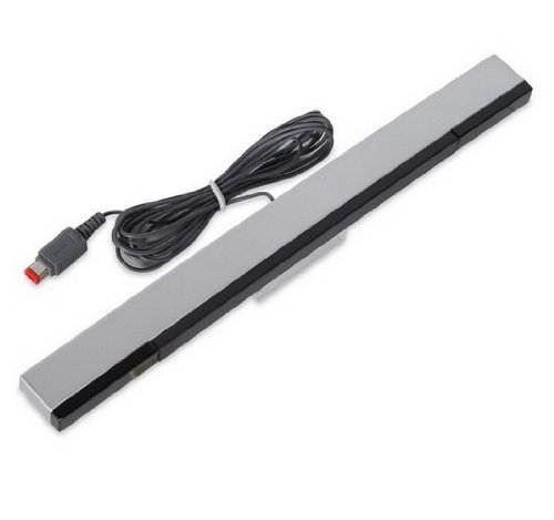 Goliton Assecure Wired Infrared ray LED Motion Sensor bar for Nintendo Wii U & Wii - Black - Thumbnail 4