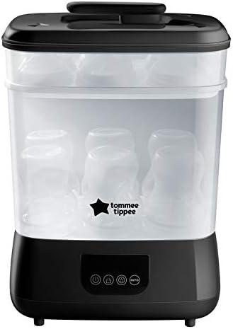 tommee tippee steriliser heat plate black