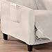Great Bay Home Velvet Plush Stretch Recliner Slipcover. Velvet Recliner Furniture Protector, Soft Anti-Slip, High Stretch (Recliner, Sand)