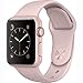 Apple Watch Series 1 Smartwatch 38mm Rose Gold Aluminum Case, Pink Sand Sport Band (Newest Model) (Renewed) primary