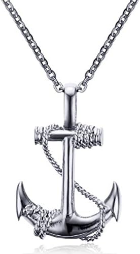 Anchor Necklace 18ct Gold Plated/Silver Plated 'The Steady Soul' - Elegant Gift Box