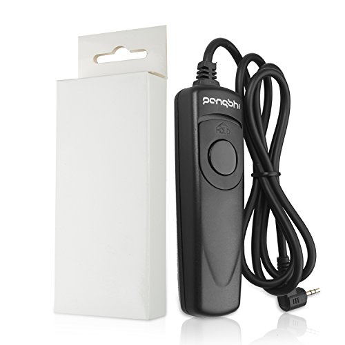 Wired Shutter Release Cord Remote Control Switch Cable Replaces RS-60E3 Compatible with Canon DSLR Camera T6i T6s T5 T5i T4i T3 T3i T2i T1i XT XTi XS XSi 60D 70D 760D G16 G15 G12 G11 G10 G1X