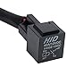O-NEX HID Relay Harness 40A 12V 35W/55W Heavy Duty Universal for H1 H3 H7 H10 H11 9005 9006 9145 5202 880 Xenon HID Battery Wiring Kit