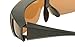 Bestum Driving Glasses Wraparounds Polarized Fitover Sunglasses (Matte black, Brown)