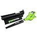 Greenworks 40V 185 MPH Variable Speed Cordless Leaf Blower/Vacuum, Battery Not Included 24312 primary