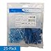 ICC CAT5e RJ45 Keystone Jack for EZ® Style, Blue, 25-Pack