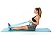 Meglio - Resistance Bands, Exercise Bands, Workout Bands, Latex-Free, Skin Friendly, for Early Stage Rehab, Increase Strength and Muscle Toning, Pilates, Stretching and Home Workouts (Coral)