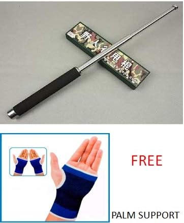 LOYAL EMPLE Multi Use Steel Stick Black Colour Palm Support