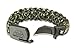 Outdoor Edge ParaClaw Camo Medium, PCC-80C, Paracord Survival Bracelet with 1.5 Inch Knife Blade, Camo, Medium Size