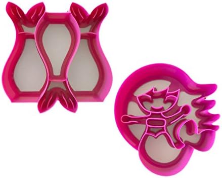 Lunch Punch Sandwich Cutters - Mermaid (Mermaid and Mermaid Tails)