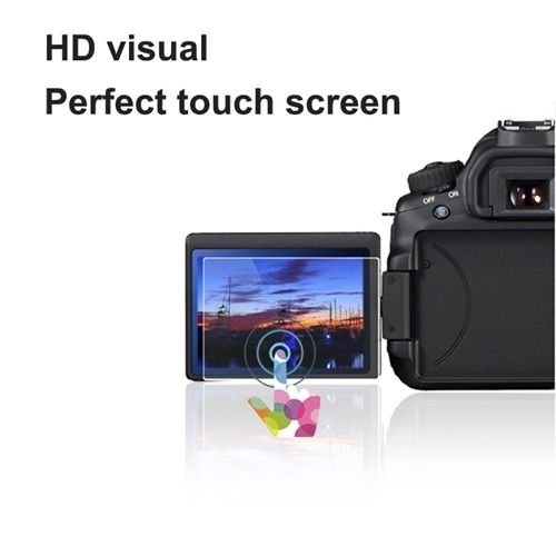 Glass Screen Protector for Nikon D3400 D3300 D3200 D3100 DSLR Camera, QIBOX Anti-Bubble Anti-scratch Anti-fingerprint Ultra-clear 9H Tempered Glass Shield[3 packs] - Thumbnail 4