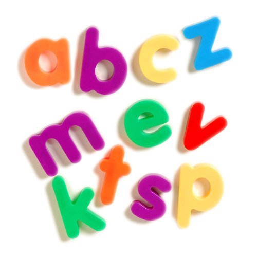 Giant Magnetic Letters - Lowercase