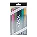 VAGA Glass Nail File Acrylic Nail Kit Ladies Night Has 9 Professional Manicure Pedicure Kit Crystal Glass Nail Files Set In A Case. Crystal Nail Strengthener Fingernail Tool Kit Are A Perfect Gift